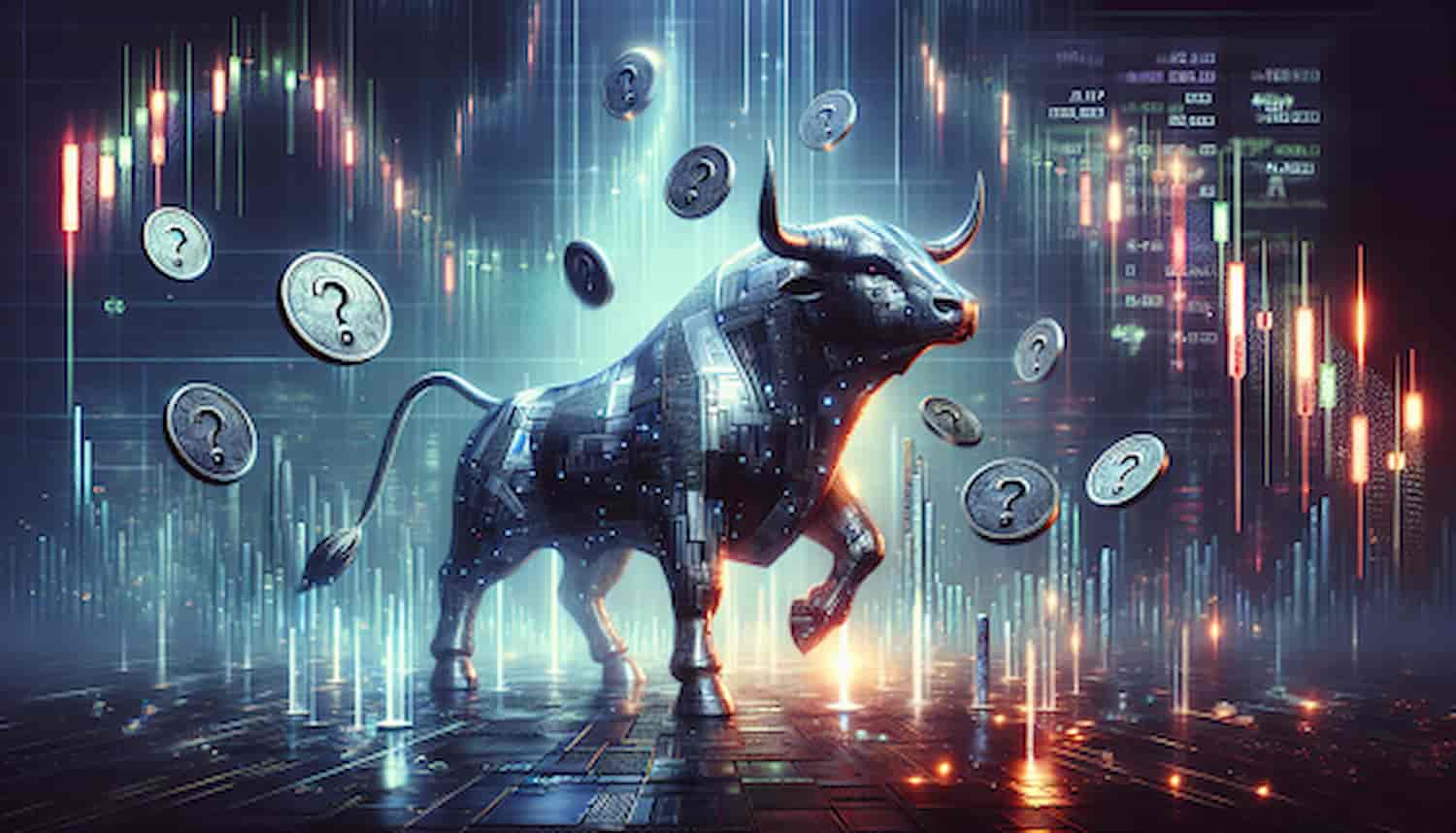 Touro feito de aço.