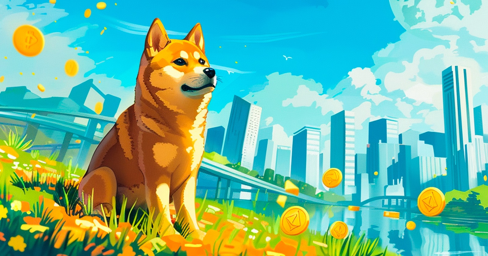 Dogecoin está pronta para alta se romper padrão, diz analista