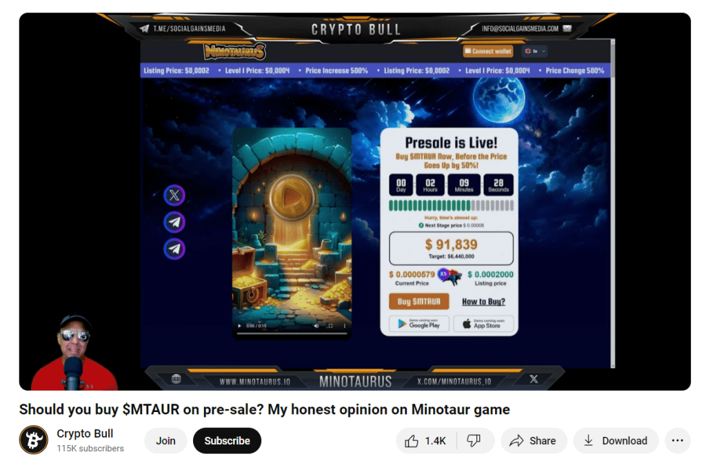 Pré-venda do Minotauros MTAUR