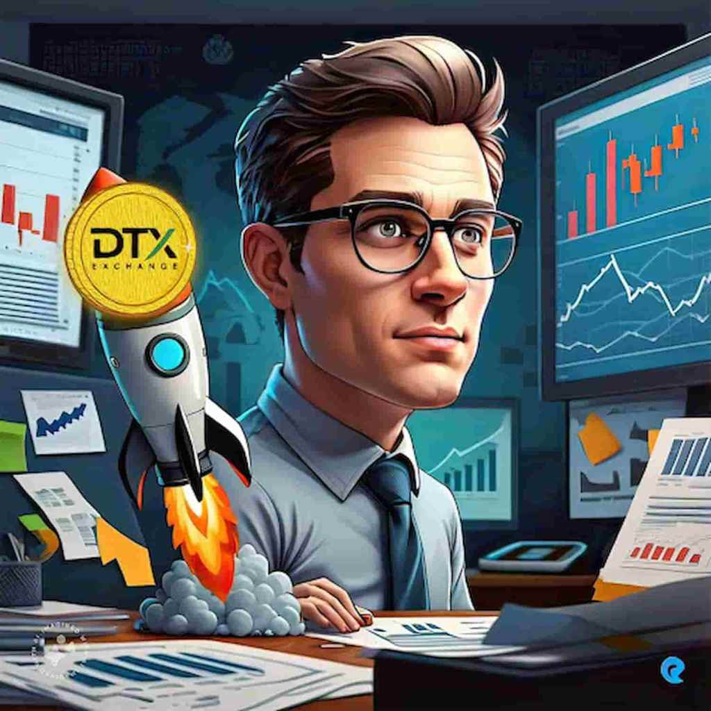 Investidor em trabalho