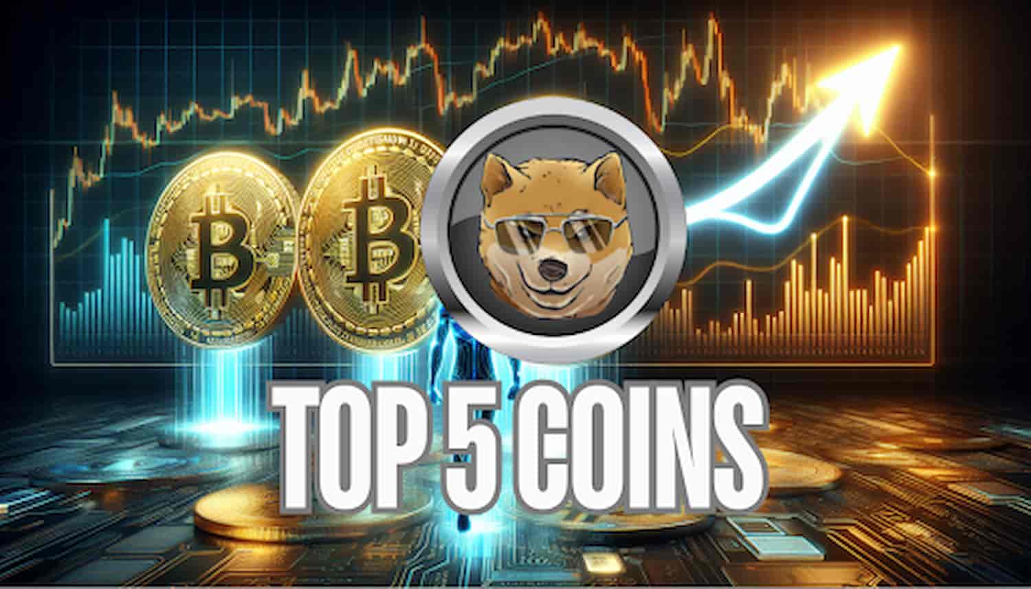 As 5 moedas mais esperadas para ultrapassar Dogecoin — Retornos de 100x previstos até 2025