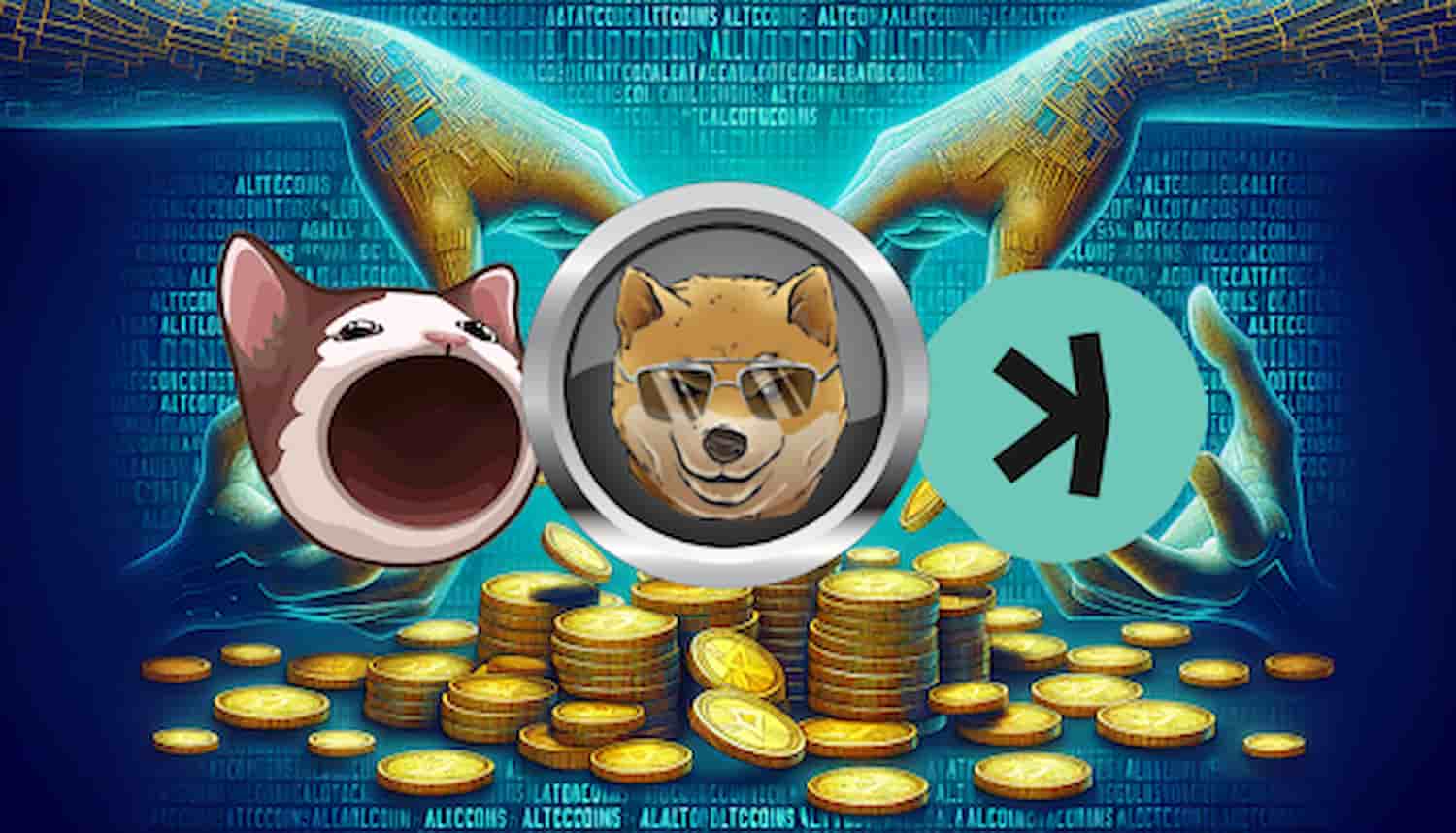 As moedas alternativas mais quentes de 2024: Popcat, Kaspa e Dogen prontas para explodir