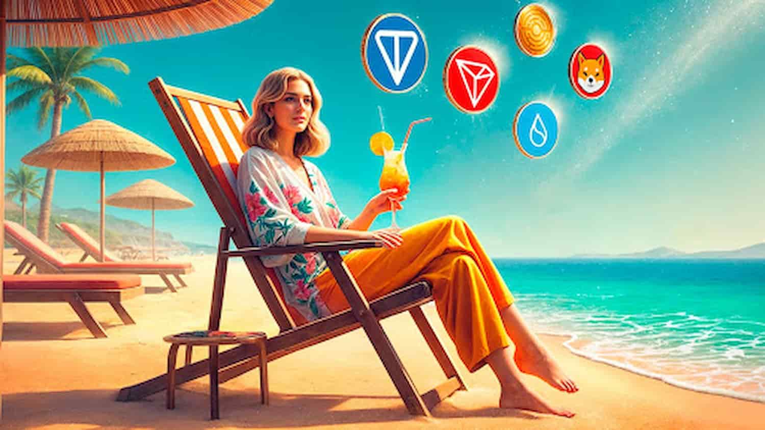 Troque sua Mesa por uma Cadeira de Praia: Top 5 Criptomoedas para uma Fuga no Verão de 2025