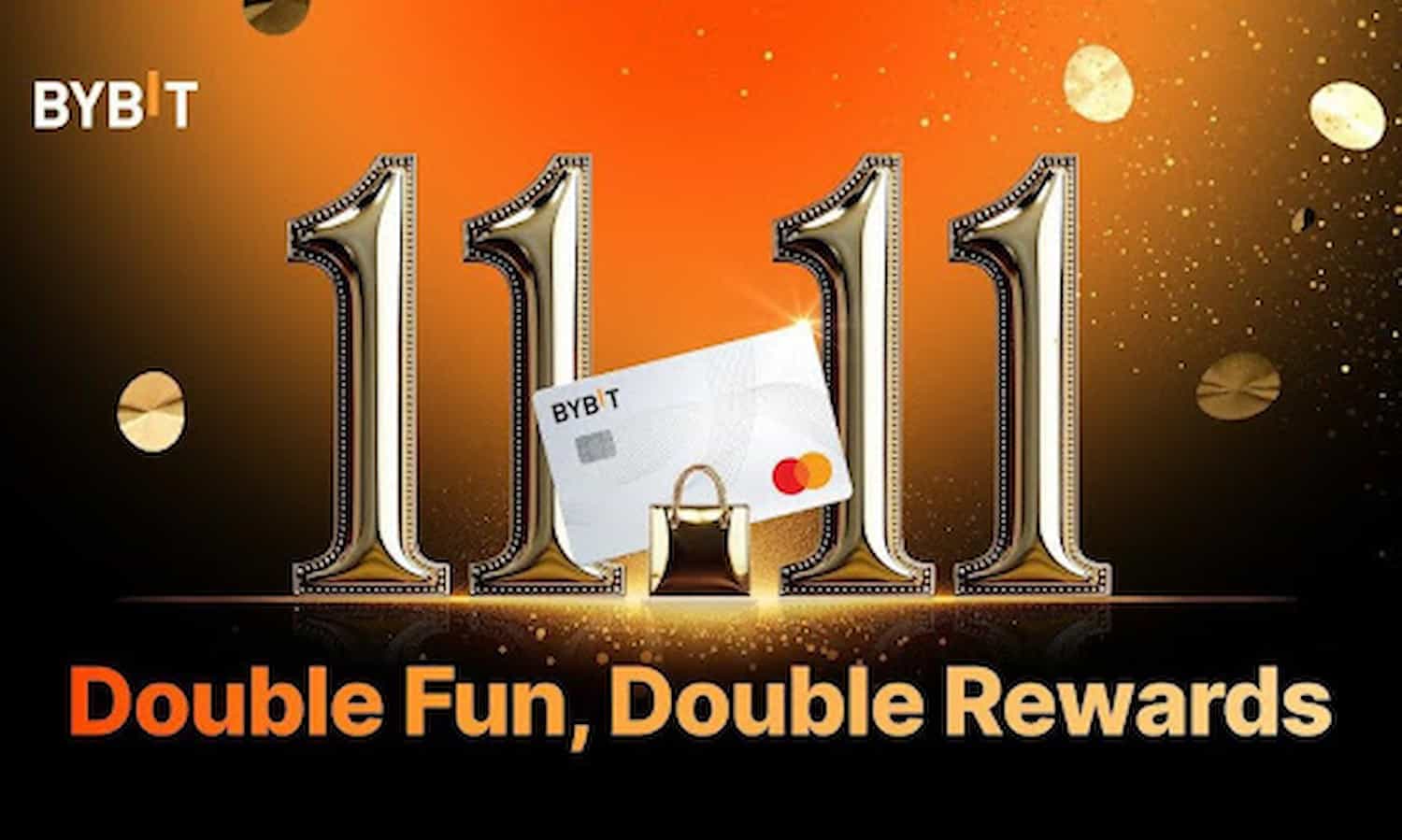Cashback Duplo: Cartão Bybit Potencializa a Celebração 11.11 com Recompensas Abundantes