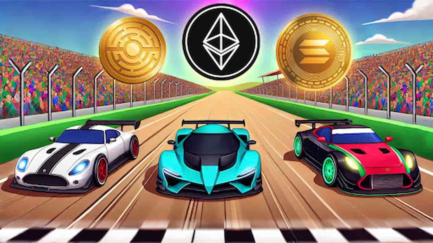 Token de 0,00006 USDT com potencial de crescimento de 8.500% vs. ETH e SOL