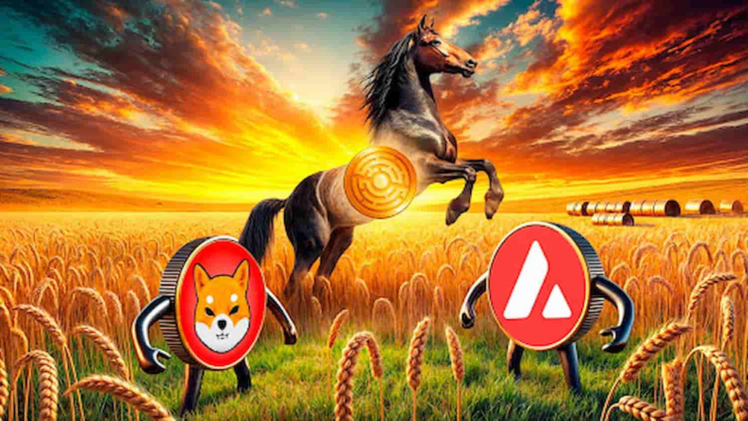 AVAX e SHIB Disputam uma Vaga no Top 10 — O MTAUR é o Cavalo de Troia?