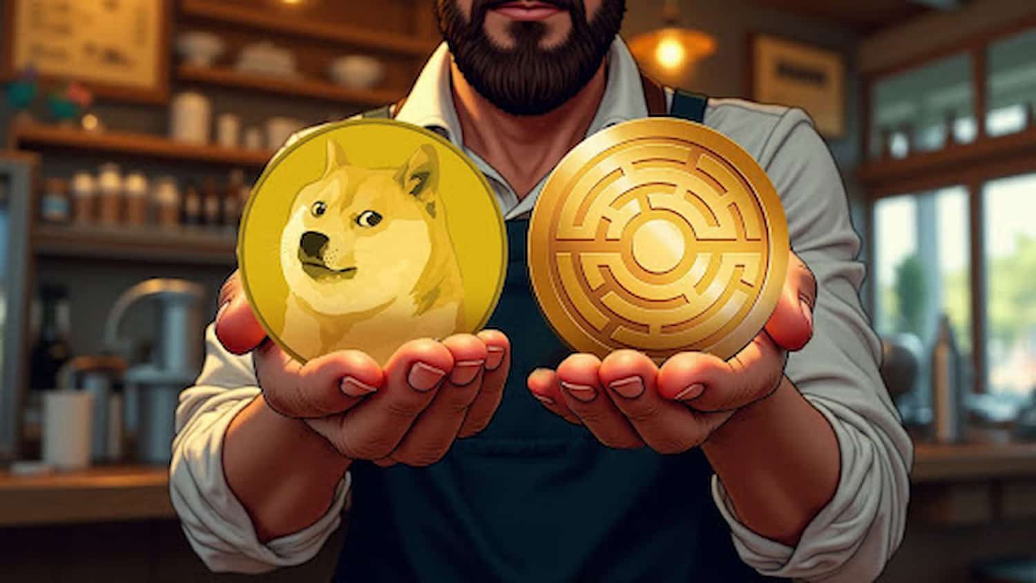 Comparação do crescimento dos tokens Dogecoin e Minotaurus