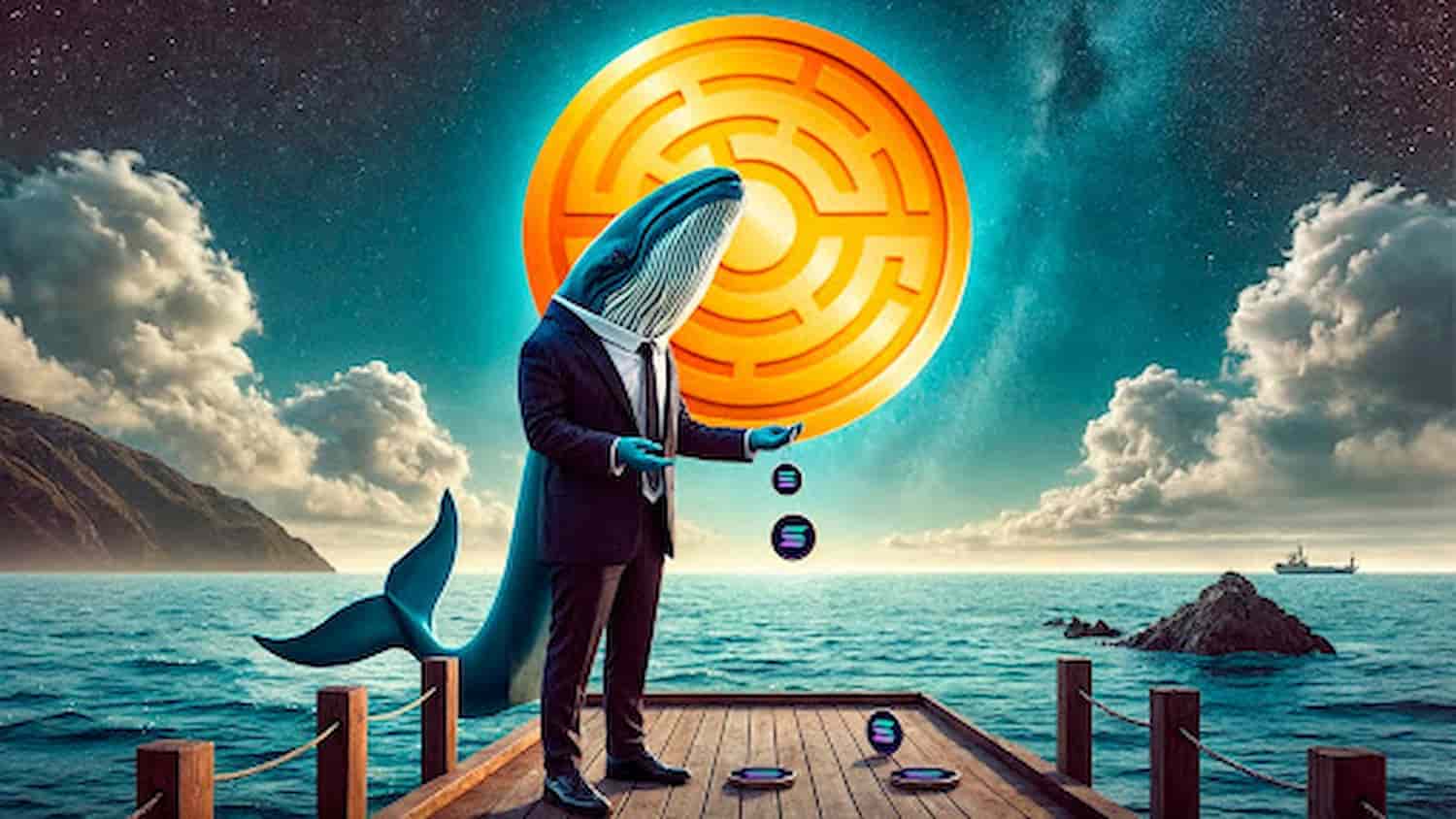 Solana Whale vende milhões na SOL, apoia novo rival visando aumento de US$ 0,020 a US$ 5 após listagem
