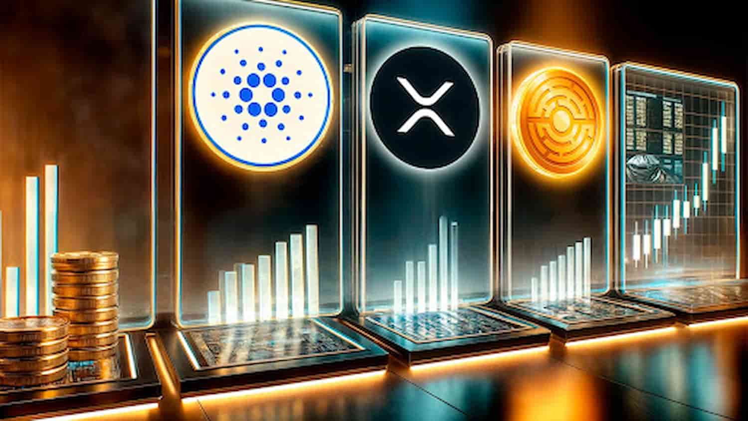 Veja o Que Aconteceu na Cadeia Antes da Explosão do XRP de 156% para $1,25, Cardano Ultrapassa Pico Anual, MTAUR Se Prepara para Subir 235%