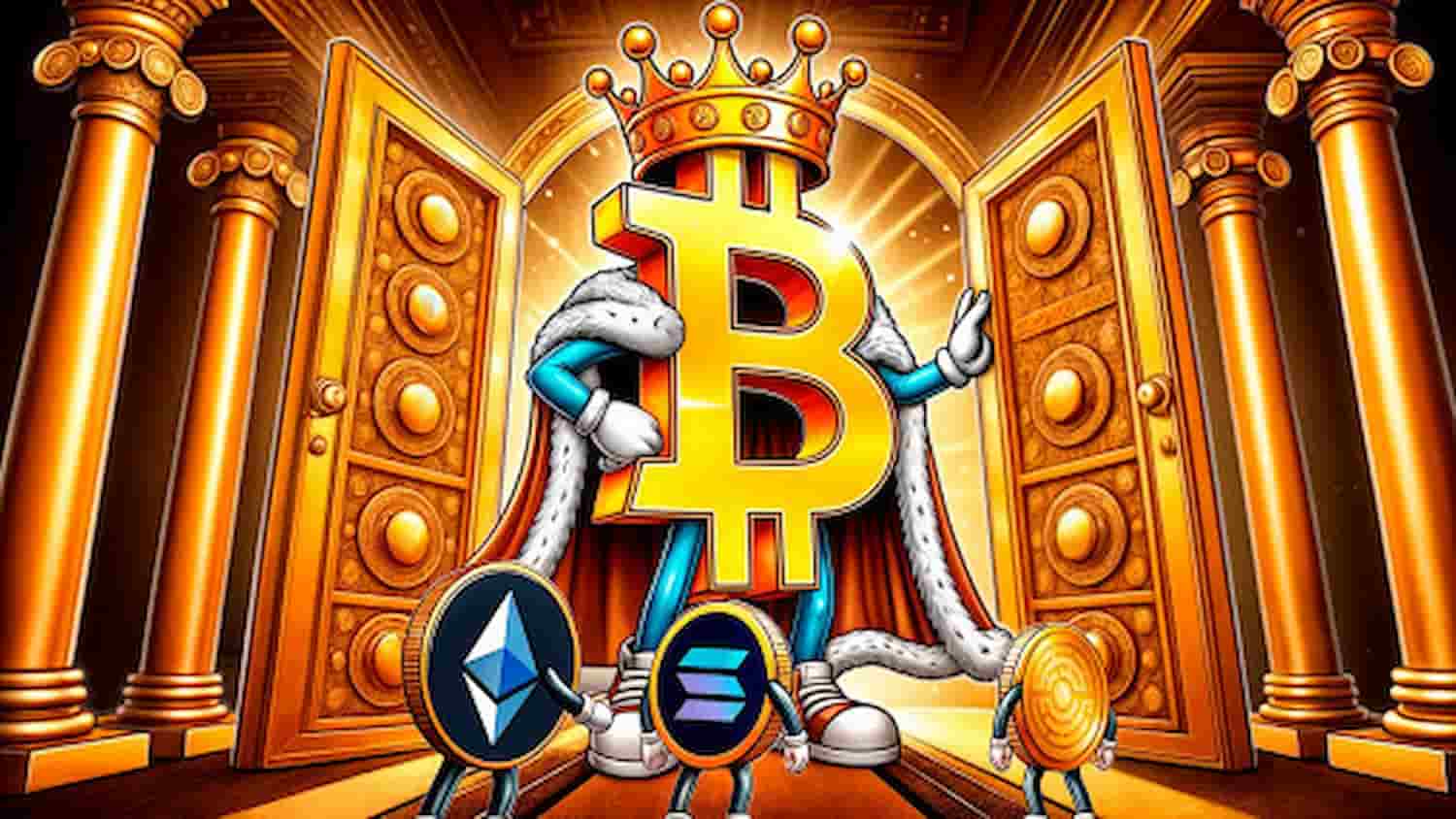 Crescimento do Bitcoin Diminui, Abrindo Portas para ETH, SOL e MTAUR