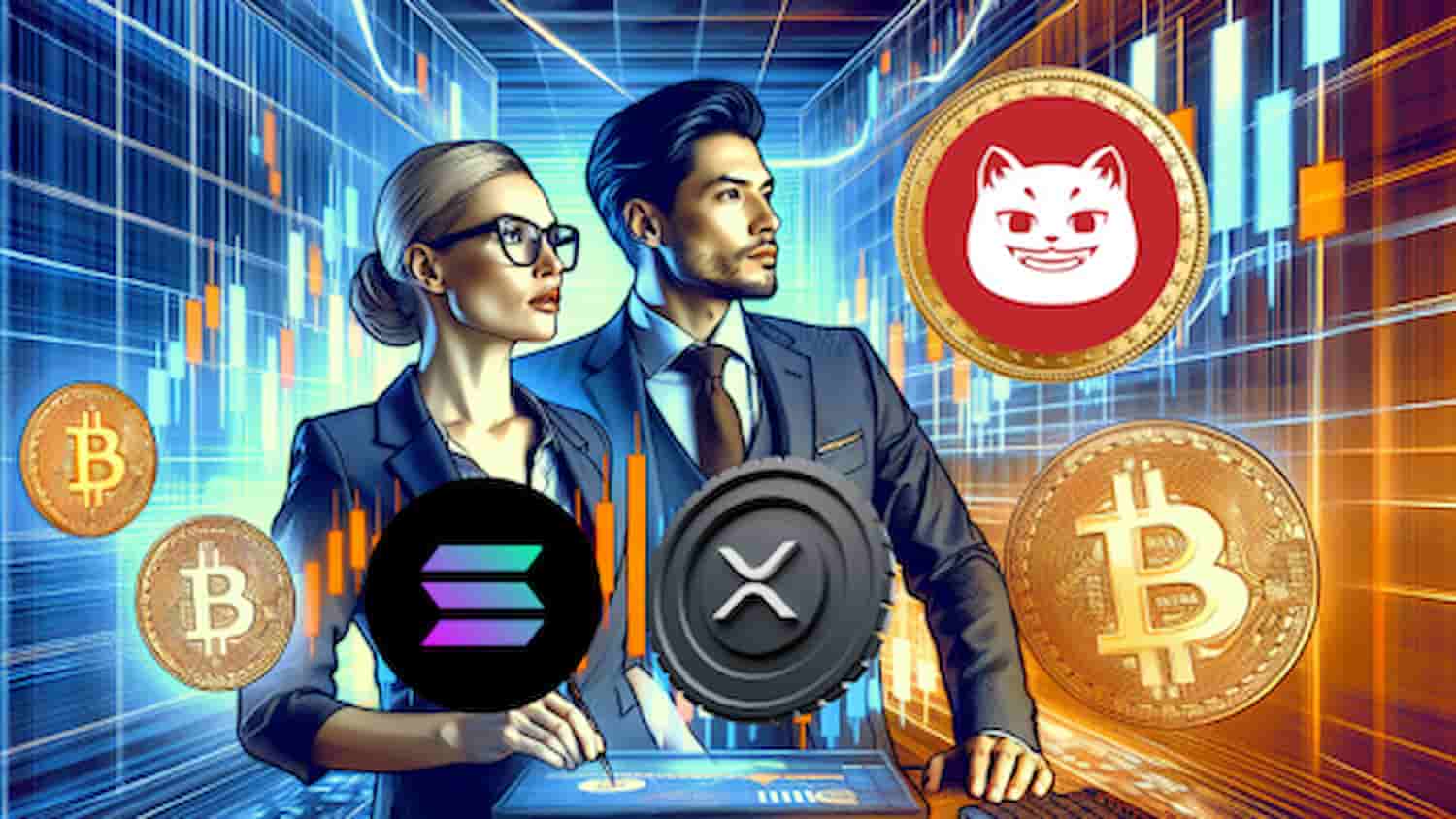 Negociantes veem que o futuro do XRP e Solana é promissor, mas essa memecoin detém a chave para ganhos explosivos de x1000.