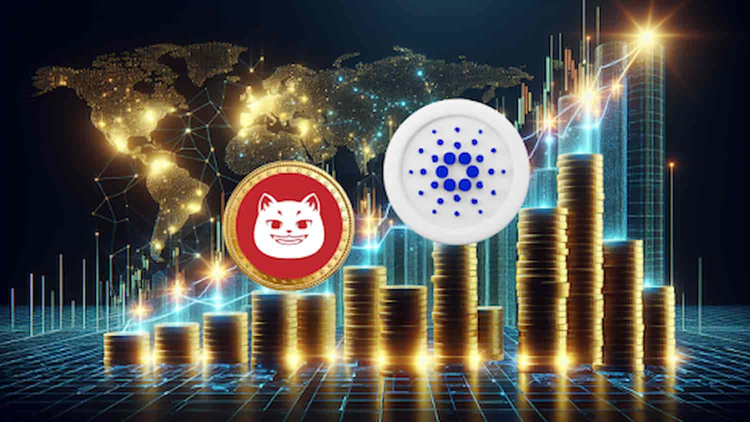Investidores se Aglomeram na Catzilla Coin por Ganhos de 12.000% Enquanto Cardano Enfrenta Obstáculos