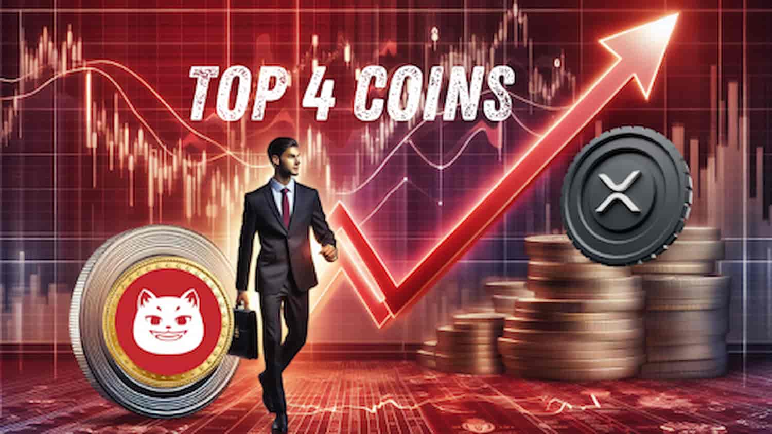 Negociantes estão apostando alto nessas 4 moedas posicionadas para explodir em 2.500% no próximo ano, seguindo o exemplo do XRP!