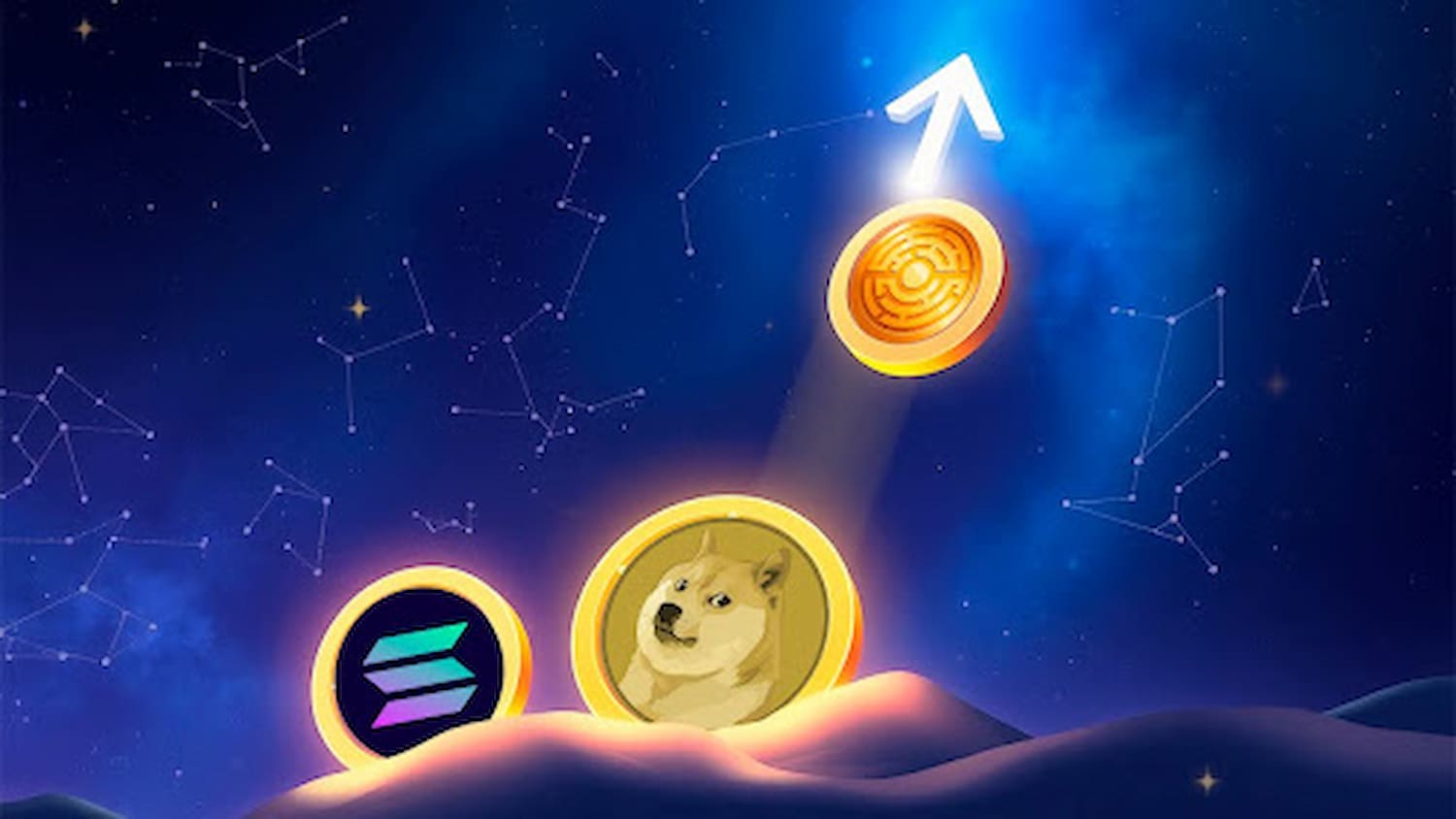 Solana e DOGE Podem Ter Alta se o BTC Chegar a 150k USDT? Novo Altcoin Pode Subir 11.000%