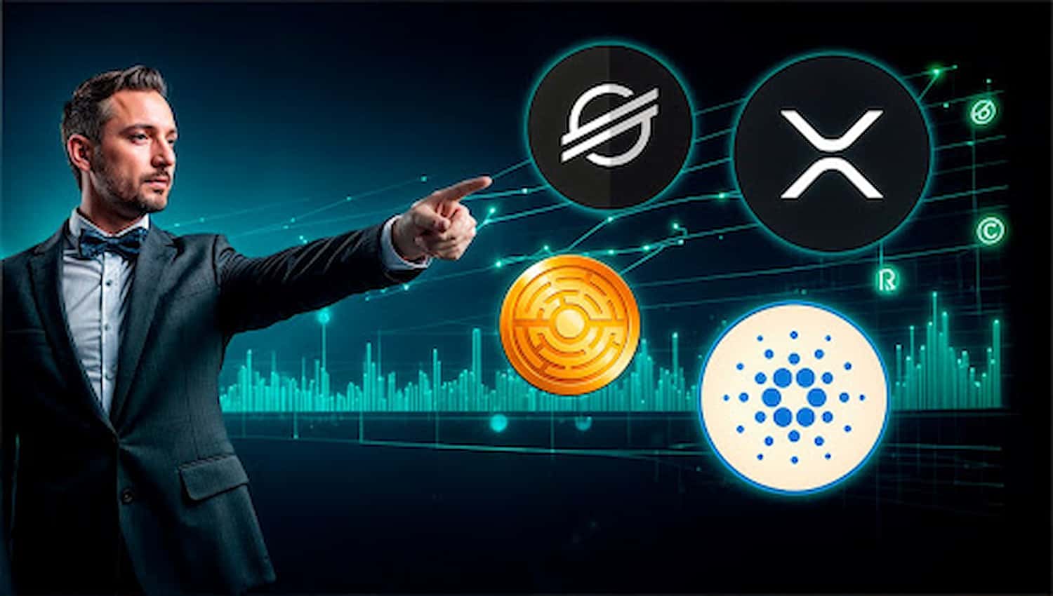 Análise Mostra Por Que XRP, Cardano, XLM e MTAUR Podem Ver um Surge Ainda Maior Após 512%