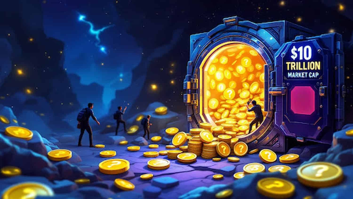 Se a Capitalização de Mercado de Criptomoedas Alcançar $10 Trilhões, Essas Moedas Podem Subir 1.000%!