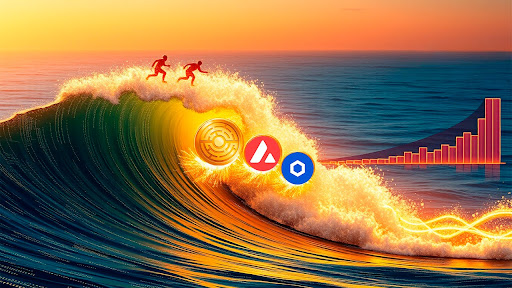 LINK vs AVAX vs MTAUR: Qual criptomoeda poderia entregar retorno de 300% em 2025?