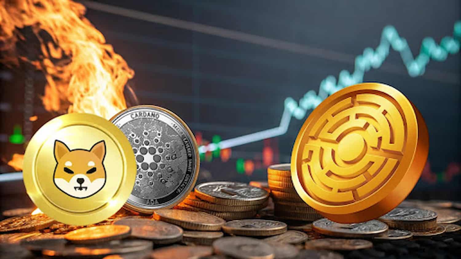 Taxa de queima do SHIB dispara 2200 enquanto analistas registram alta para 1 USDT e ADA para 4 USDT; Novo Crypto Minotaurus (MTAUR) deve superar ambos