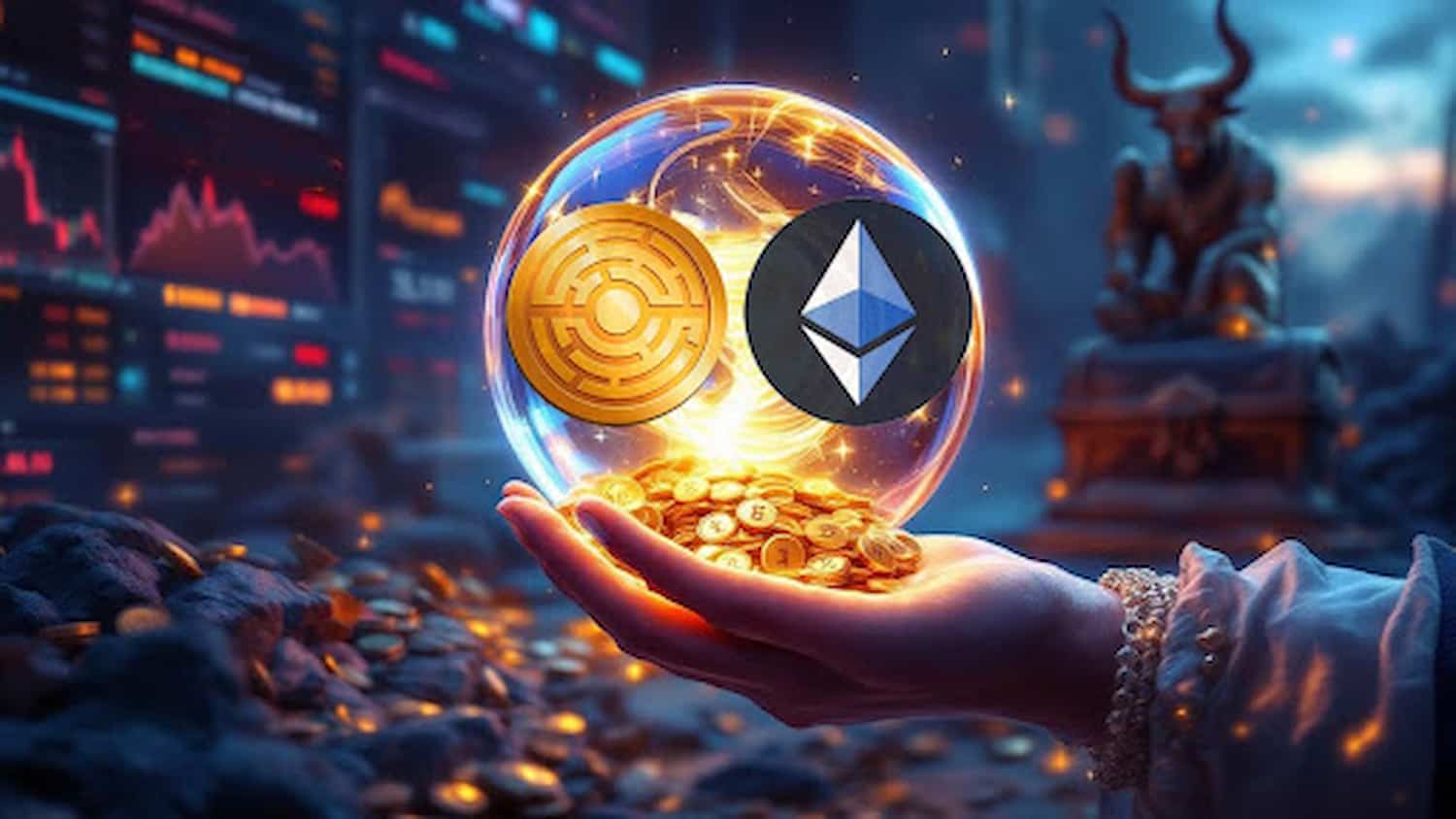 Projeção de preço do Ethereum: ETH mira marco de $4.000 enquanto pré-lançamento Minotaurus ultrapassa $1,3M