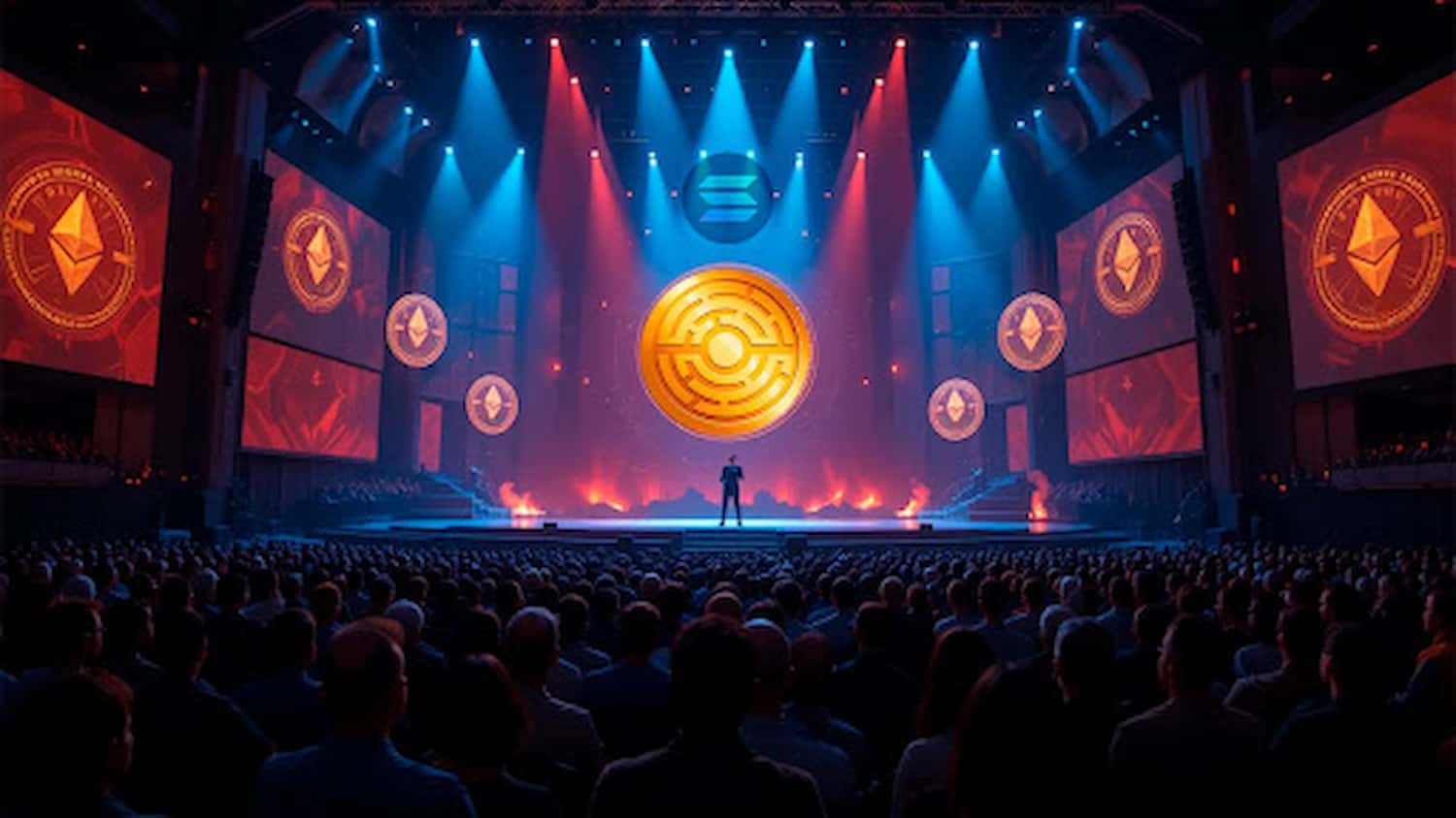 Previsões do Preço de SOL Caem Enquanto Grandes Detentores de ETH Mudam Foco para uma Altcoin em Ascensão