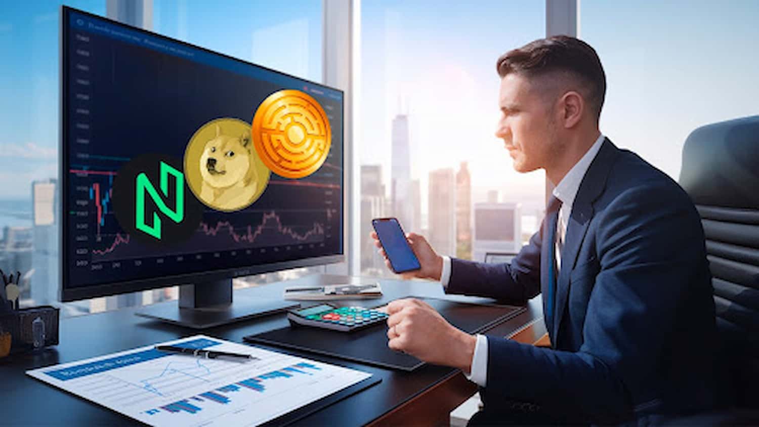 Crescimento de 1000% à Frente: Fique de Olho Nessas 3 Moedas Explosivas