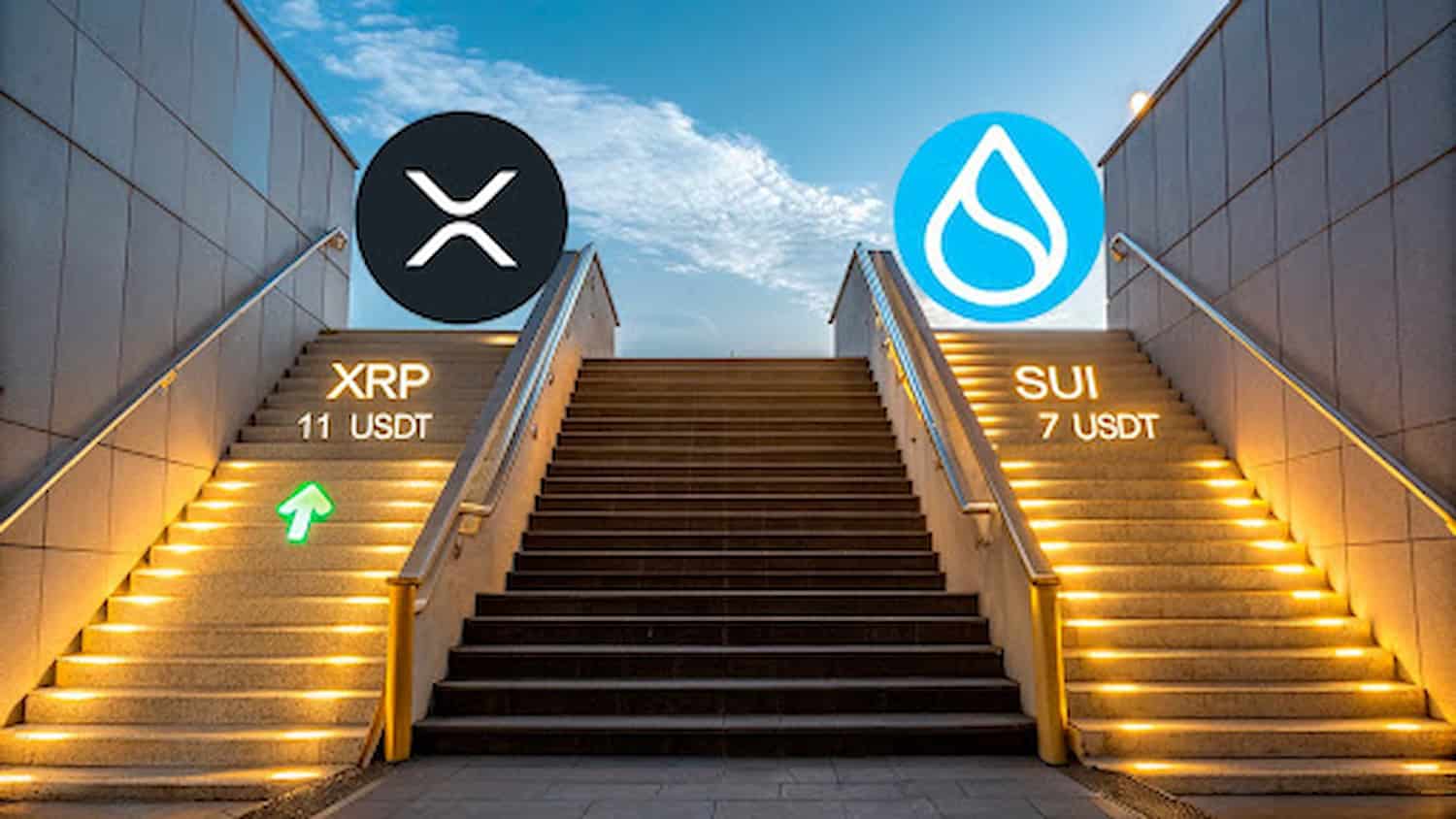 Preço do XRP Tende a 11 USDT; SUI Segue em 7 USDT