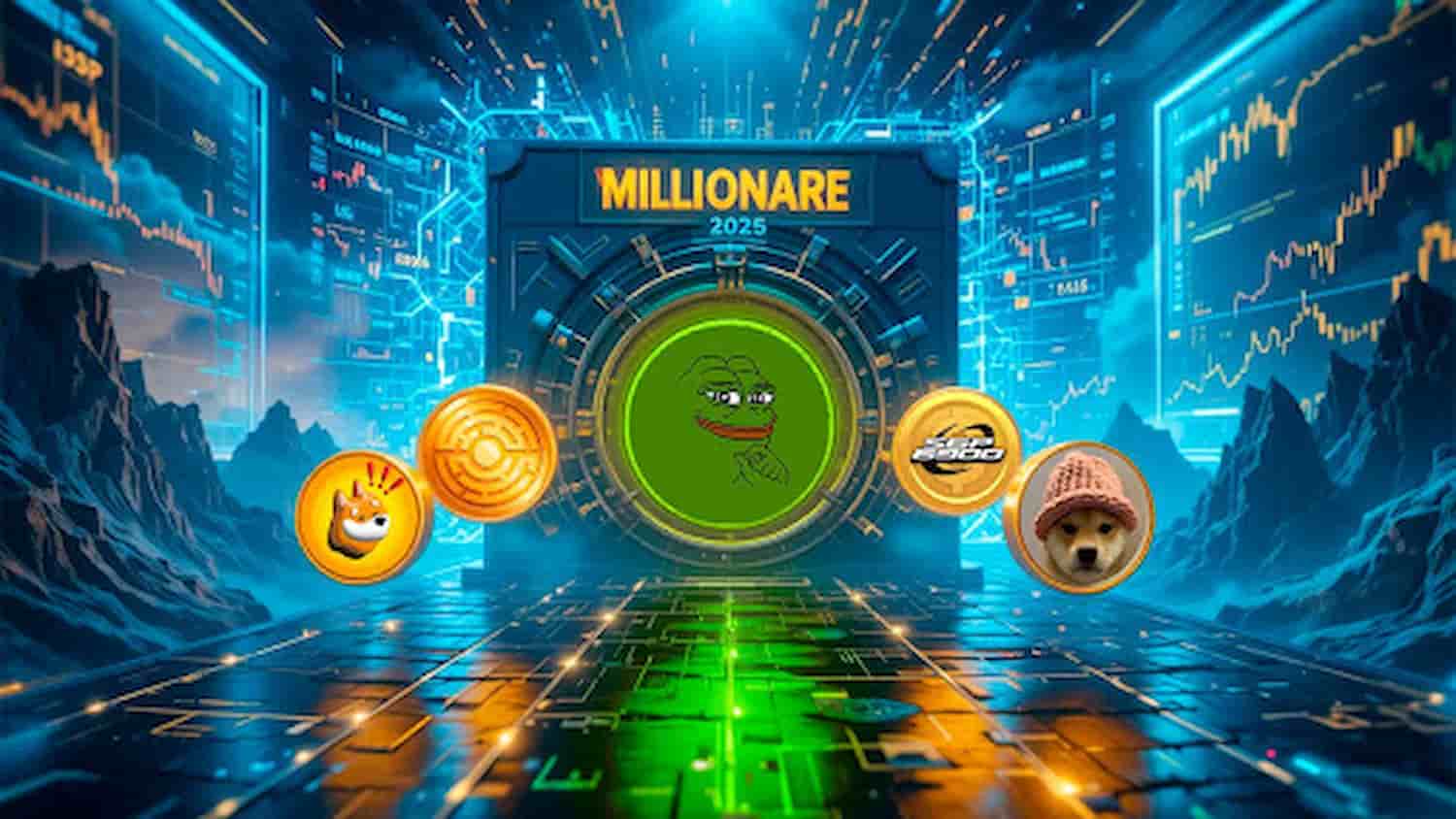 Saiam da frente DOGE e XRP: 5 moedas meme que prometem fazer milionários em 2025