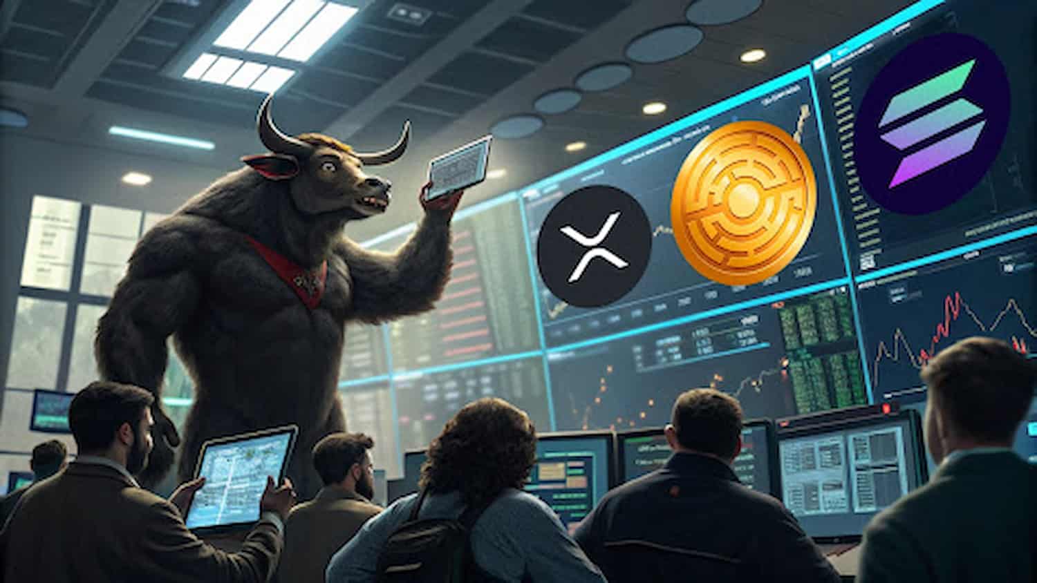 Participantes de Ripple (XRP) e Solana (SOL) Se Posicionam Para Grande Movimento do Minotaurus (MTAUR) em Janeiro de 2025