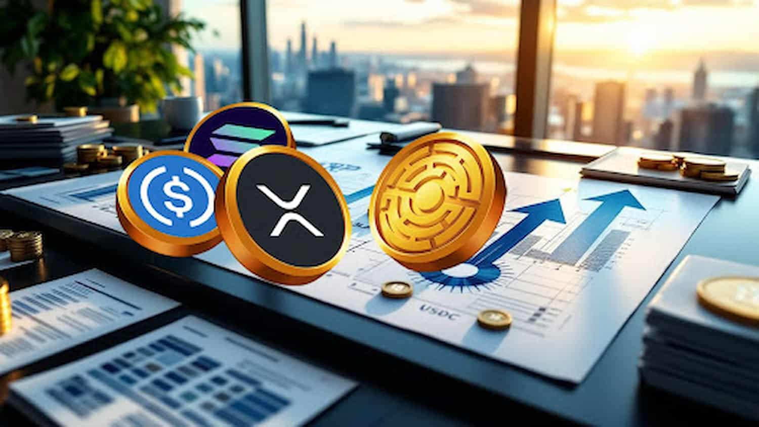 Donald Trump Mostra Interesse em XRP, Solana e USDC como Reservas Estratégicas; Aqui Está a Nova Altcoin para Alta de 12.000%