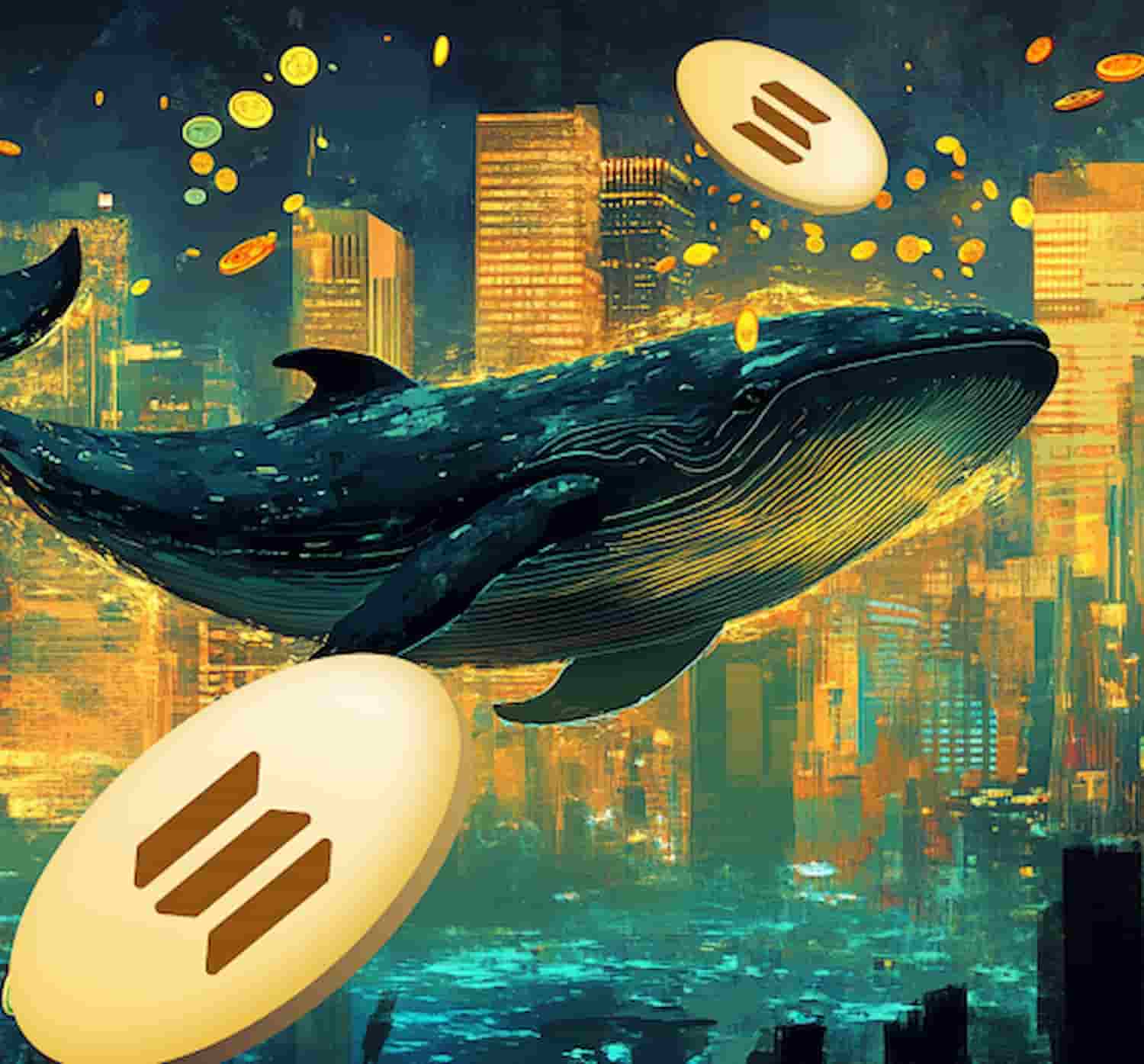Baleias da Solana Continuam a Acumular Rapidamente Esta Nova Altcoin com Volume Sem Precedentes