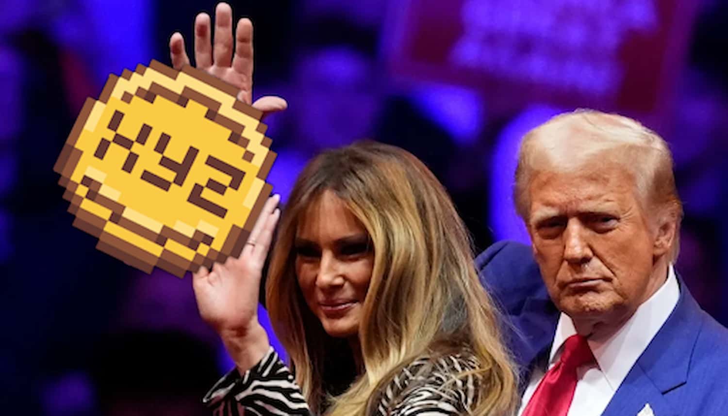 MELANIA e TRUMP, casal poderoso, lideram o mercado de criptomoedas, mas XYZVerse se prepara para destronar ambos com uma alta de 5000%!