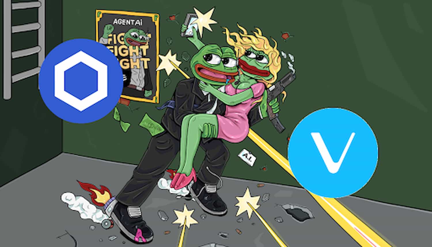 Crash das Criptomoedas ou Oportunidade de Ouro? VeChain, Chainlink e Agent AI Podem Brilhar! ✨🚀