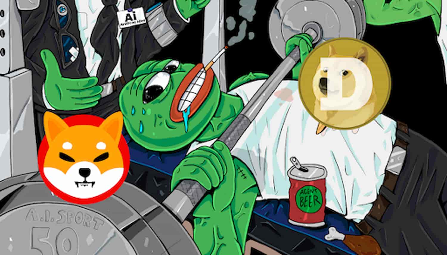 💥 SHIB, DOGE e PEPE estão fora! Esta moeda meme é a próxima a multiplicar por 100 vezes!