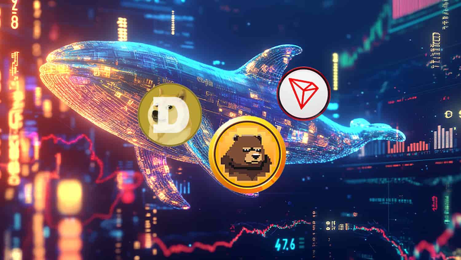 A Atividade das Baleias Mostra que Esta Meme Coin Pode Superar DOGE e TRX em 14.300%