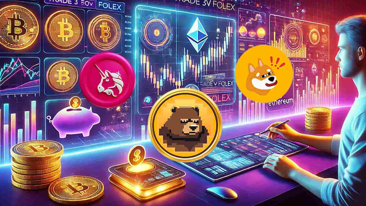 Segredos dos Insiders: 3 Altcoins com Atividade de Baleias que Podem Disparar em Dias