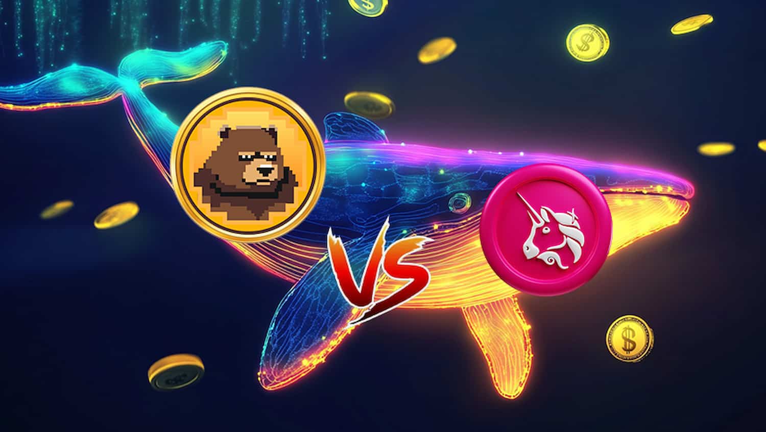 Atividade das Baleias Impulsiona a Alta – Esta Nova Meme Coin Pode Superar a UNI com Retornos de x75!