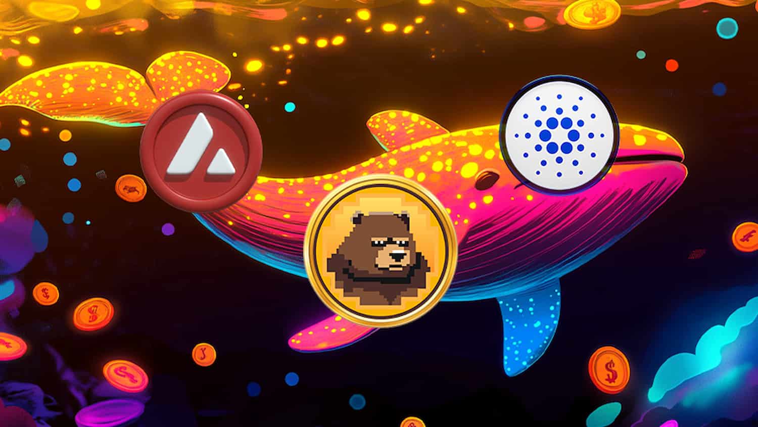 Atividade das baleias sinaliza 3 moedas subestimadas prontas para ganhos explosivos de 8.000%!