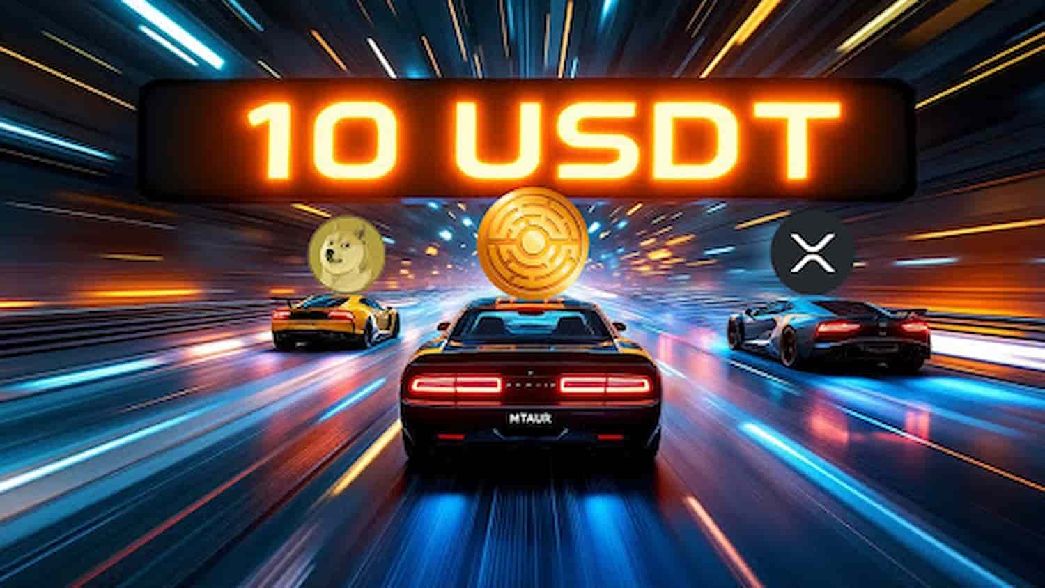 Minotaurus (MTAUR) Visa Alcançar 10 USDT Após Listagem – Pode Ultrapassar XRP e DOGE na Corrida?