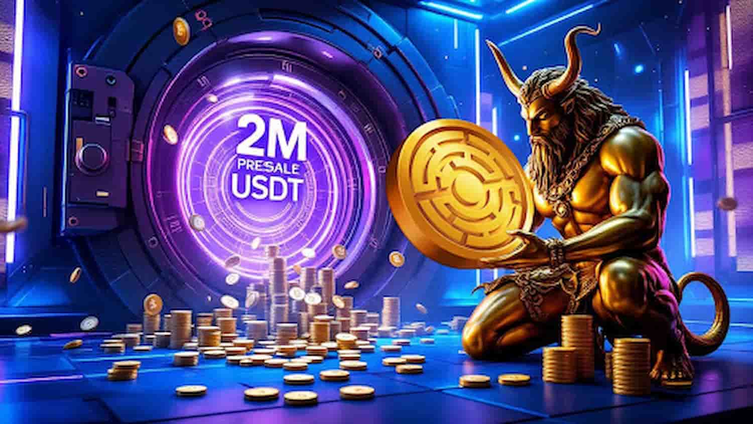 Minotaurus Emerge como Top Pré-venda Cripto Próxima de Marca de 2M USDT; Será Esta Cripto o Novo Dogecoin?