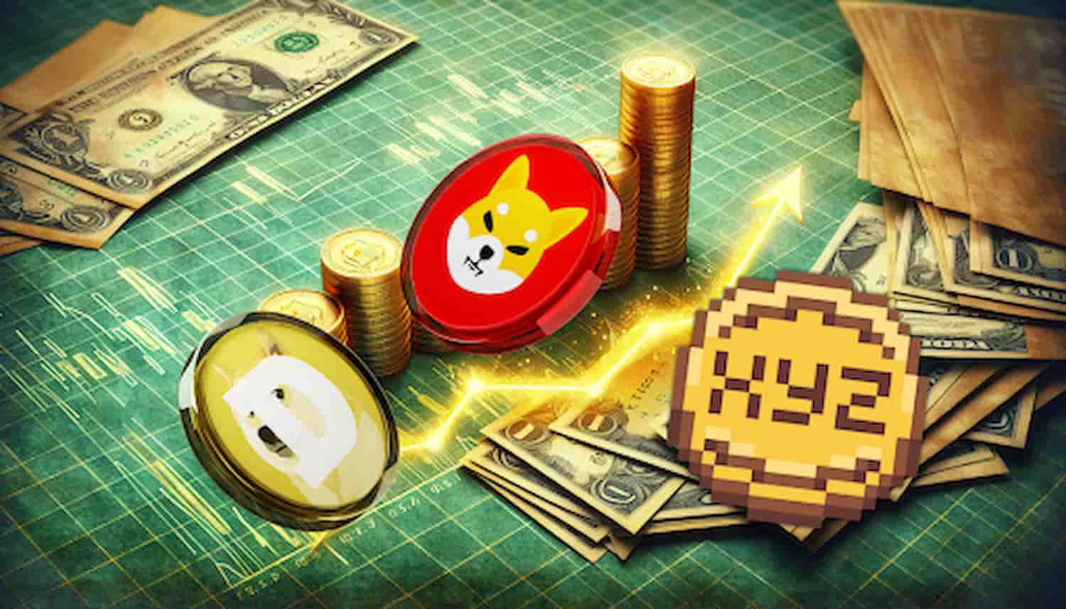 Moedas Meme Antigas ou Novas? Por que Baleias de SHIB e DOGE Estão Trocando Seus Ativos por XYZ Enquanto Ela Gera Lucros Massivos de 5x!