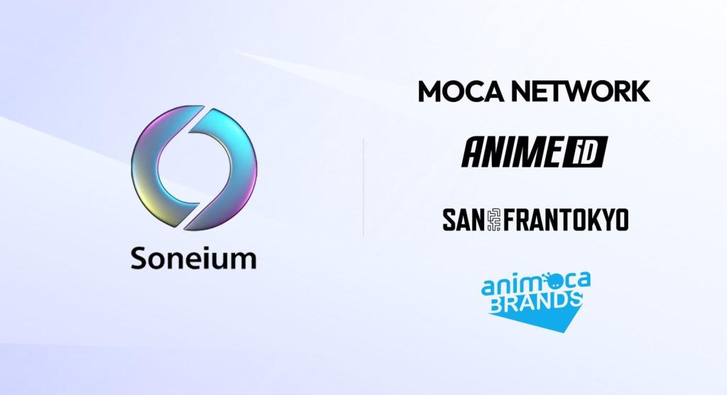 Animoca Brands partners with Soneium by Sony Block Solutions Labs to develop Moca Network’s identity layer and launch San FranTokyo’s anime initiatives on Soneium  