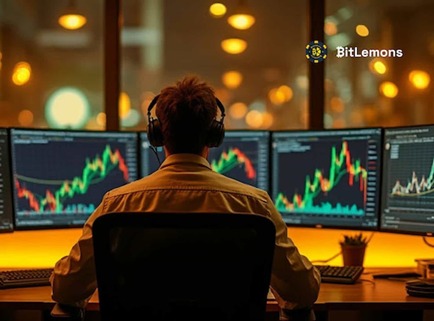 BTC e ETH Veem Declínios—BitLemons ($BLEM) Surge para Preencher o Vazio