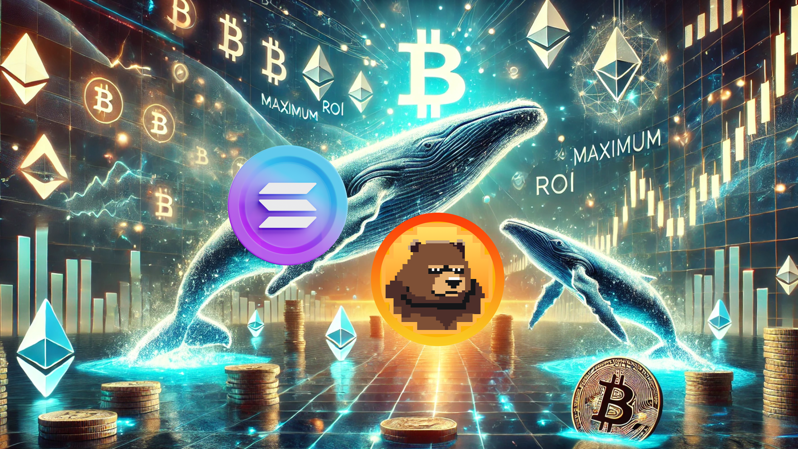 Solana (SOL) Pode Subir 120%, Mas Baleias Apostam Forte Nesta Altcoin em Busca do Máximo Retorno