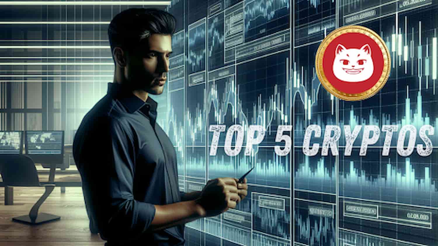 Quais moedas poderiam dobrar seu investimento? Top 5 criptomoedas preparadas para ganhos sólidos nos próximos 90 dias