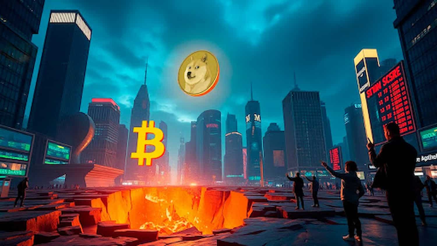 BTC Cai, DOGE Sobe? Gráficos Indicam uma Reversão Inesperada no Mercado!