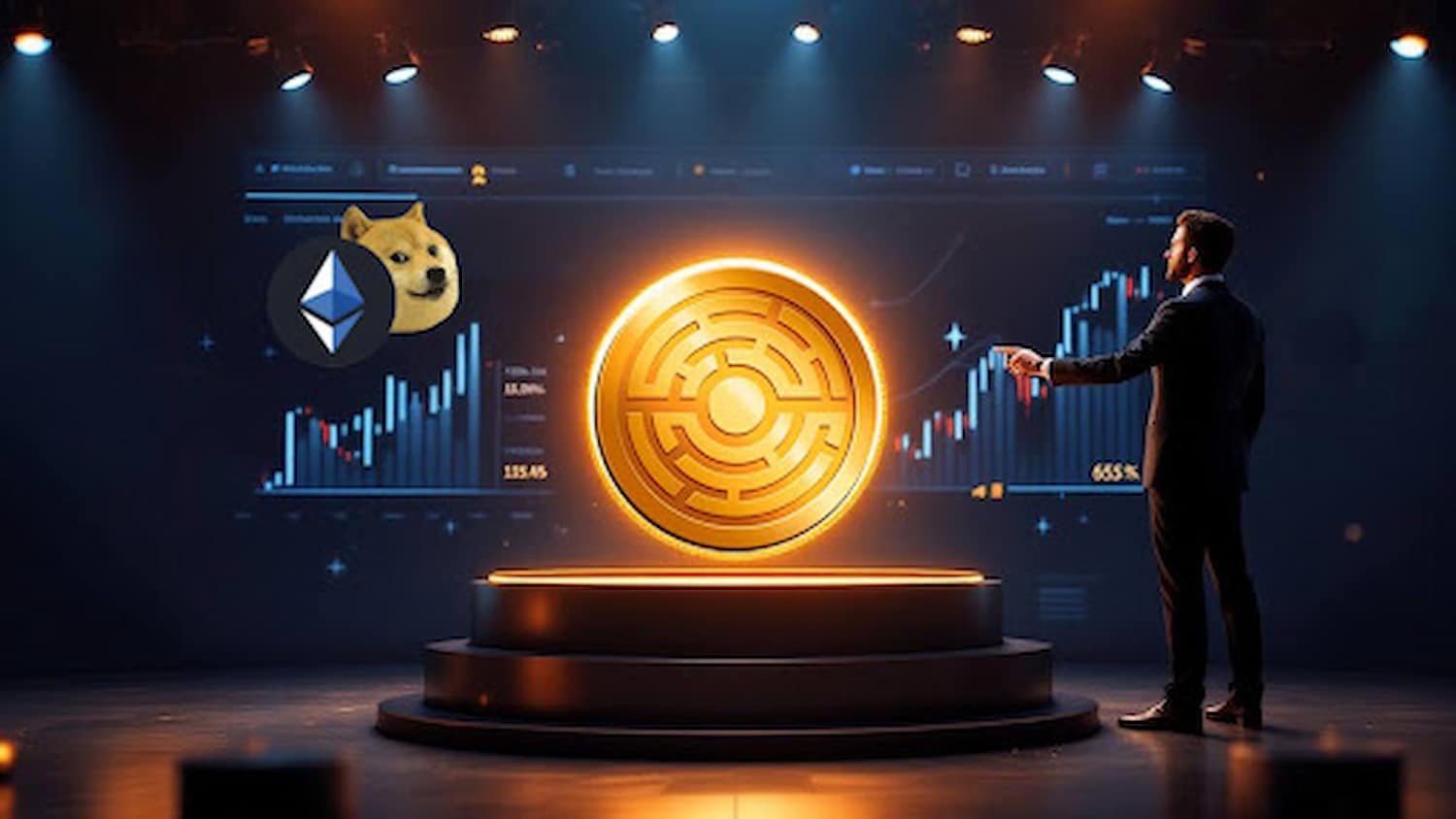 Ethereum (ETH), Dogecoin (DOGE) Preços Sobem à Medida que o Mercado se Recupera: Detentores Estão de Olho Nesta Nova Cripto para um Grande Movimento