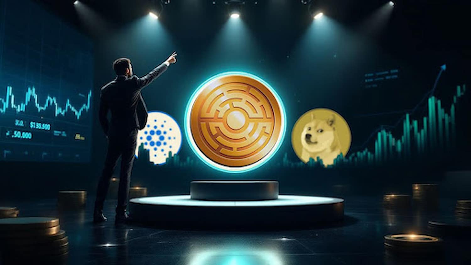 Previsão de Preço do Dogecoin: Qual Cripto Atingirá 5 USDT Primeiro? DOGE, ADA ou Esta Nova Altcoin?