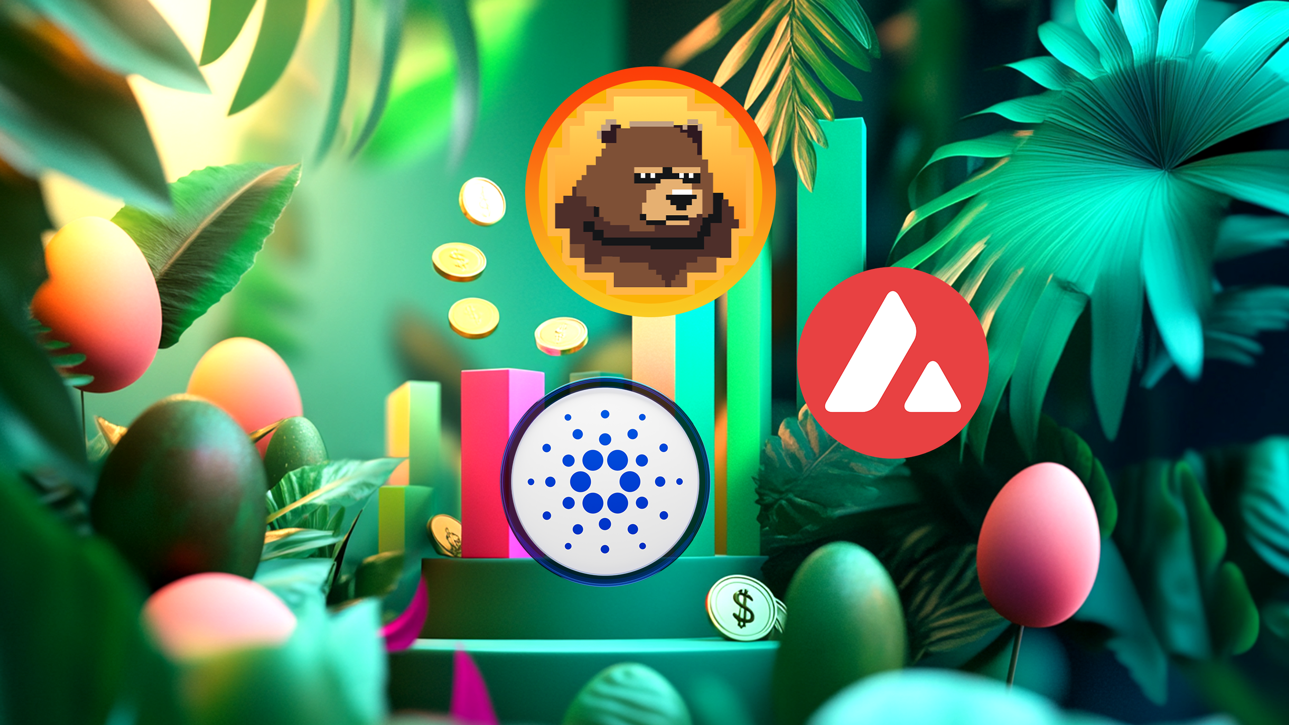 Durante o feriado de Páscoa, Cardano (ADA) e Avalanche (AVAX) disparam — mas uma altcoin de baixo valor pode ser a próxima a “ir pra lua”