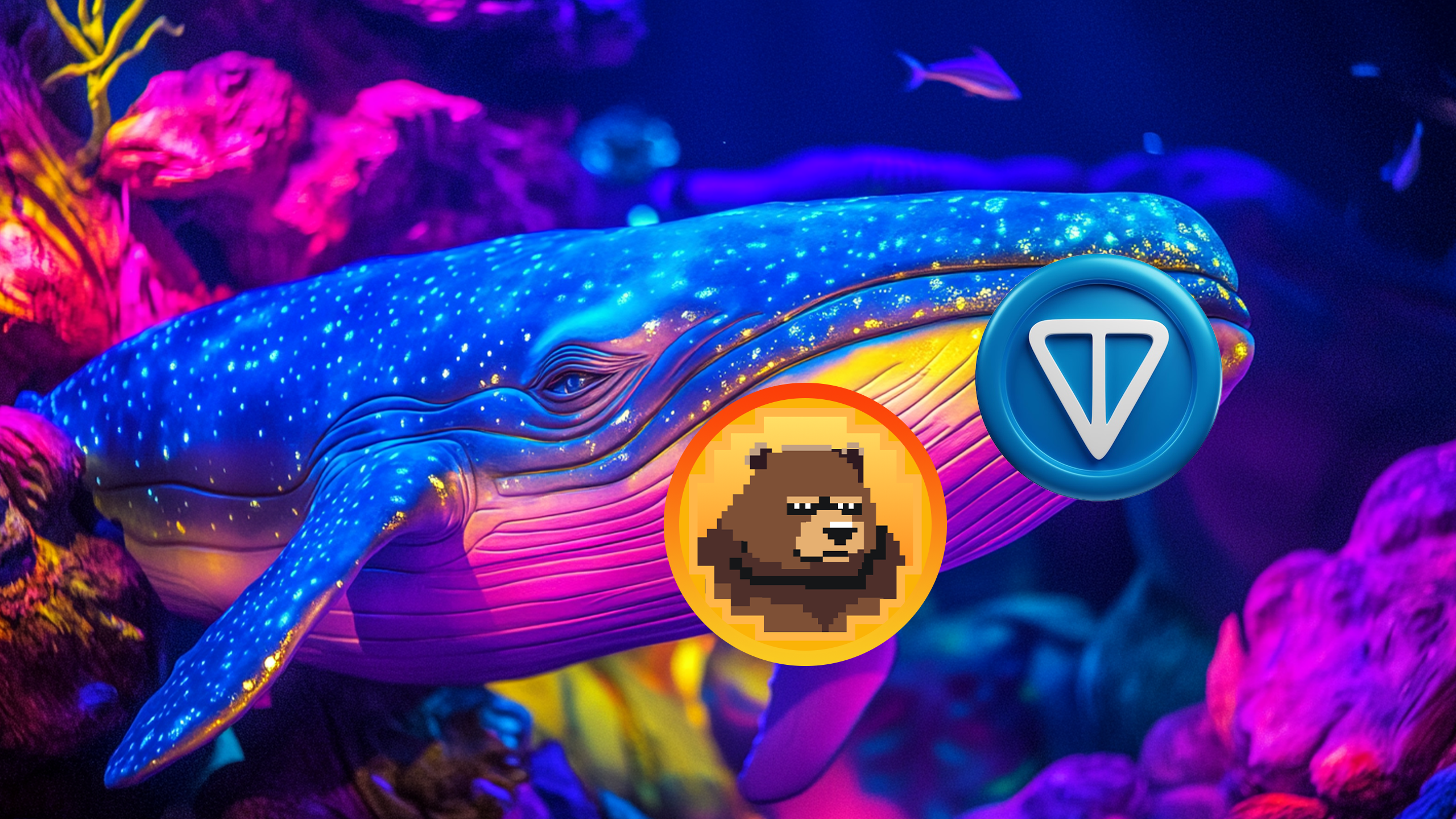 Atividade de Baleias no Toncoin (TON) Dispara com US$ 34 Bilhões em Transações, e Este Altcoin Também Sobe