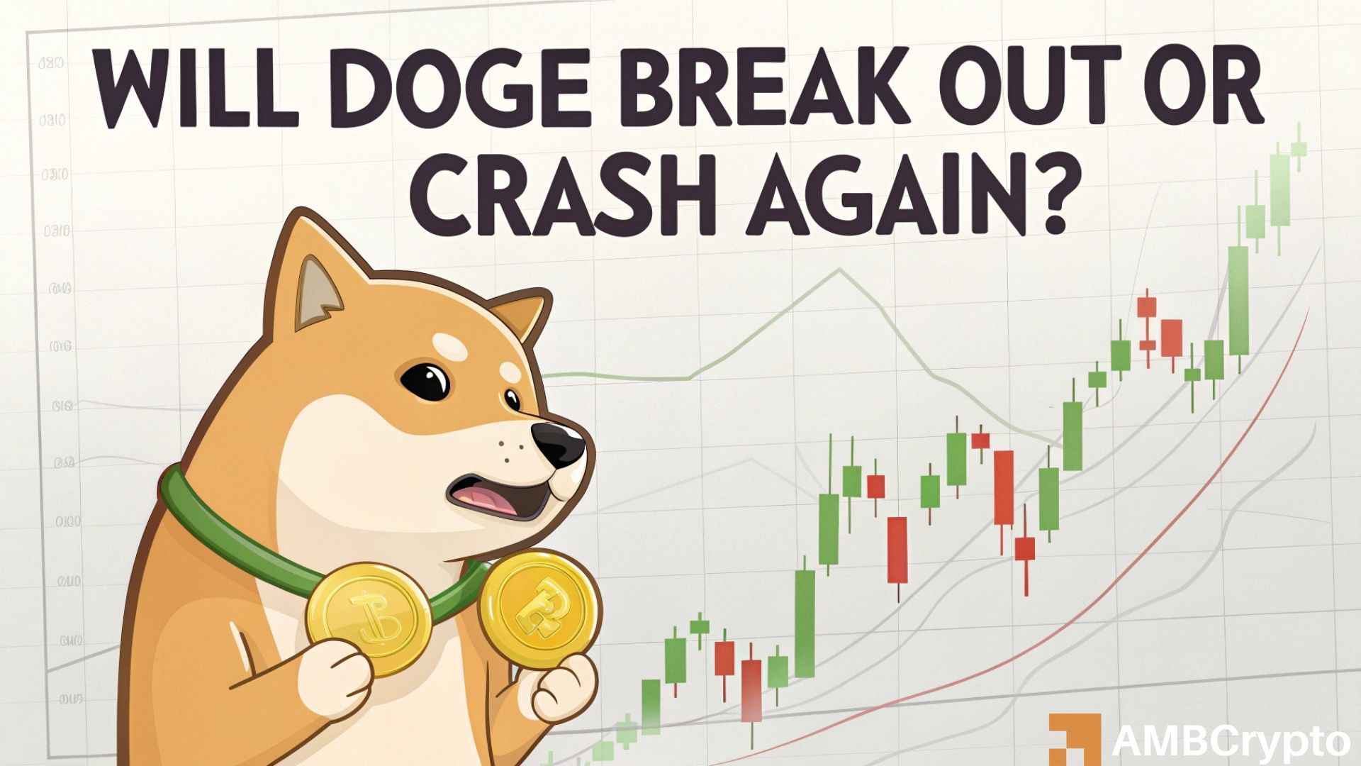 Dogecoin em alta: 54% dos traders apostam na valorização enquanto baleias DOGE aumentam